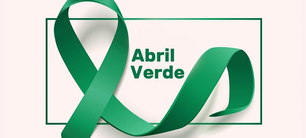 Laço abril verde